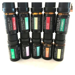 Set of 10 essential oils